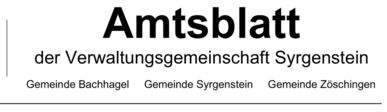 Amtsblatt Syrgenstein