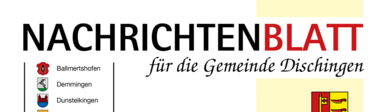 Amtsblatt Dischingen